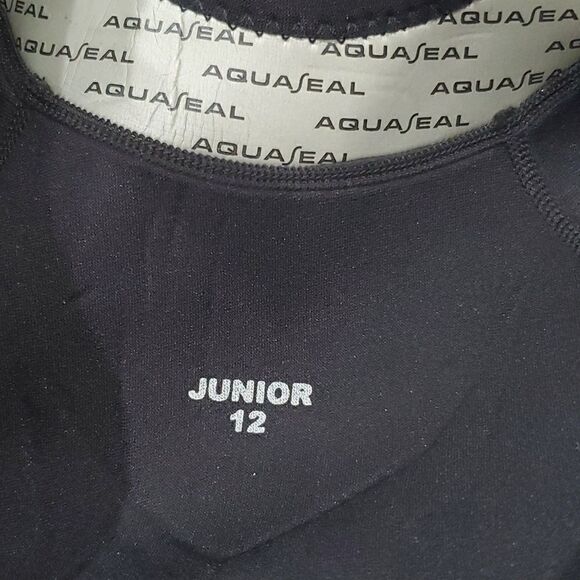 HO Sports X-Factor Kids Black and Grey, Short Sleeve, Zipper-Back, Shorty Spring - Picture 7 of 7